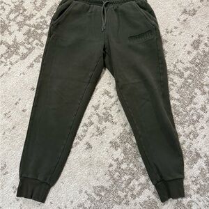 Puma Men's Dark Green Jogger Pants